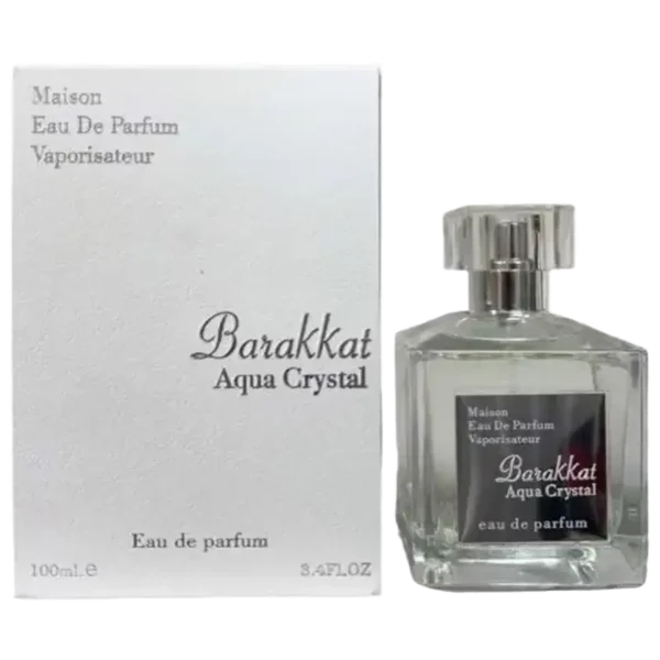 ادو پرفیوم زنانه و مردانه فراگرنس ورد مدل Barakkat Aqua Crystal - آرایشی طنین