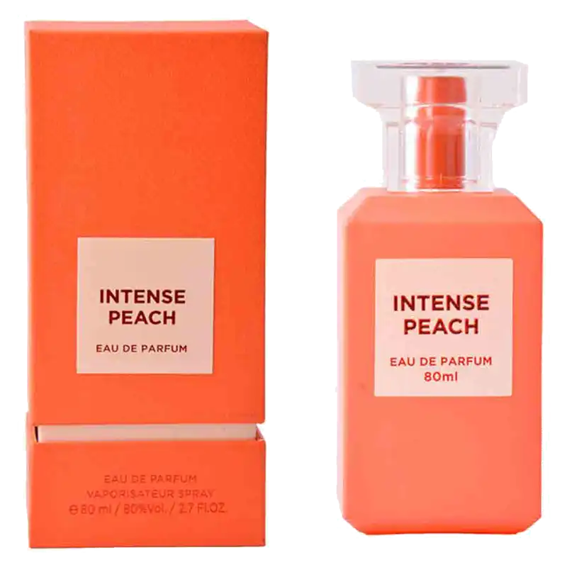 ادو پرفیوم زنانه و مردانه فراگرنس ورد مدل Intense Peach - پخش لوارم آرایشی طنین