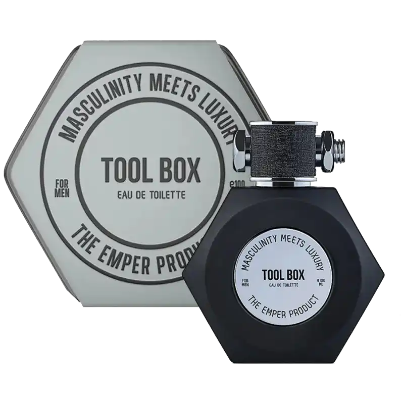 ادو تویلت مردانه امپر تول باکس مدل Tool box - خرید و قیمت پخش آرایشی طنین