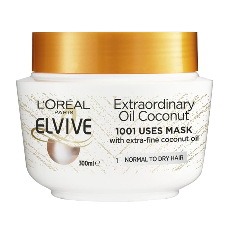 خرید اینترنتی ماسک مو روغن نارگیل موهای خشک و نرمال لورال مدل Extraordinary Oil Coconut - پخش عمده لوازم آرایشی بهداشتی طنین