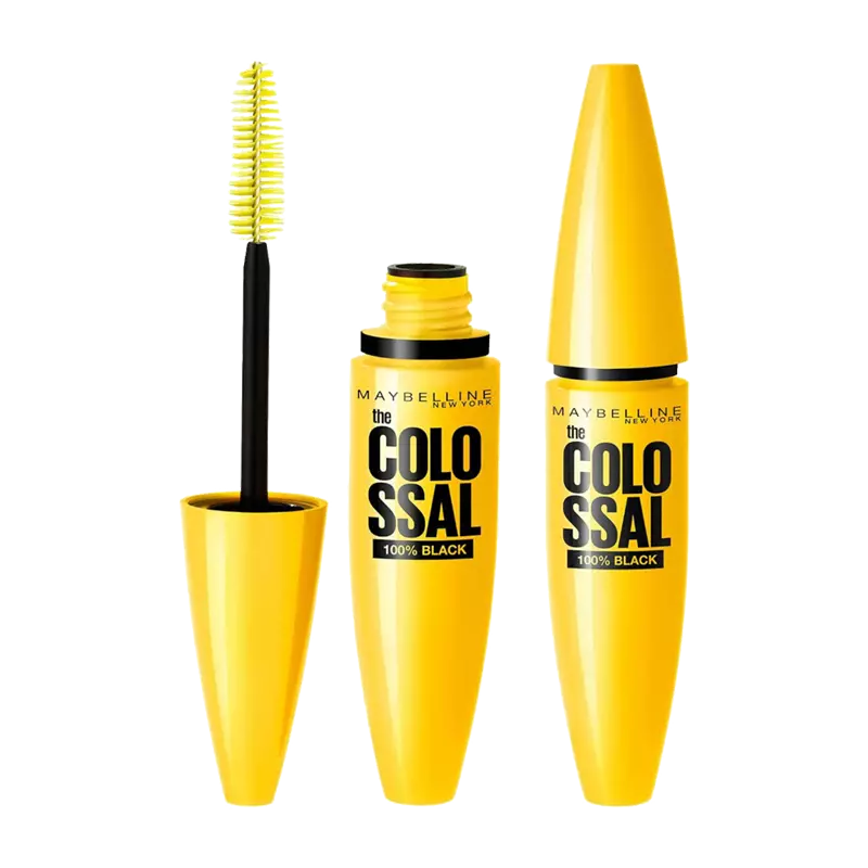 خرید اینترنتی ریمل زرد کلوسال میبلین مدل The ColoSSal - پخش عمده لوازم آرایشی به داشتی میبلین
