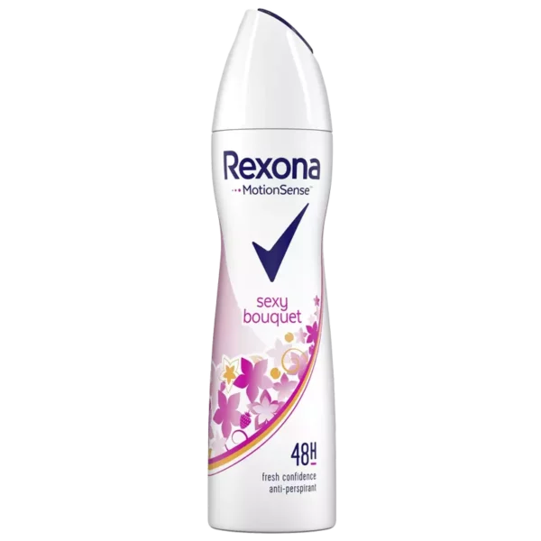 اسپری دئودورانت زنانه بوکت رکسونا 200 میل | Rexona Deodorant Spray Sexy Bouquet For Women 200ml
