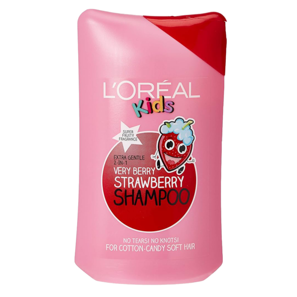 خرید اینترنتی شامپو سر و بدن کودک لورال 250 میل مدل 2in1 Very Berry Strawberry - پخش عمده لوازم آرایشی بهداشتی