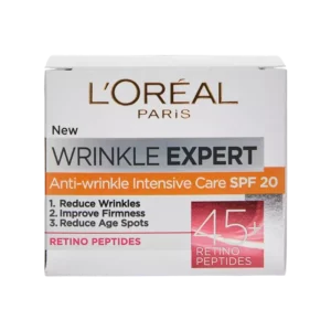 خرید اینترنتی کرم ضد چروک لورال +45 سال با SPF20 مدل Wrinke Expert - پخش عمده آرایشی بهداشتی طنین