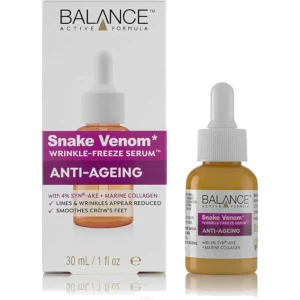 خرید سرم مار بالانس ضد چروک و ضد پیری مدل Snake Venom Wrinkle Freeze Serum - پخش لوازم آرایشی بهداشتی طنین