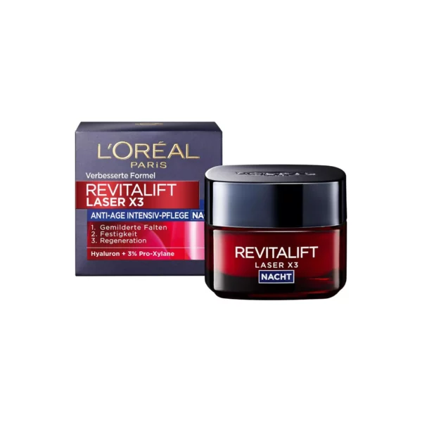 خرید کرم شب ضد چروک ضد پیری لورال مدل Revitalift Laser X3 - آرایشی بهداشتی طنین