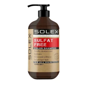 شامپو Solex سولکس بدون سولفات مدل Color Shampoo حجم 1000 میلی لیتر