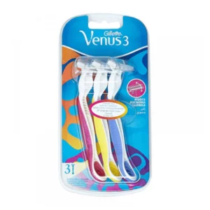 پک تیغ ژیلت 3 لبه ونوس Venus بسته 3 عددی