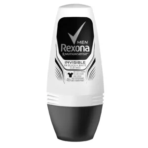 رول ضد تعریق مردانه رکسونا (Rexona) مدل Invisible Black+White حجم 50 میلی‌لیتر
