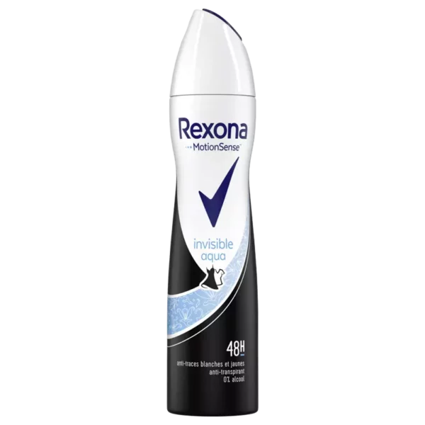 اسپری ضد تعریق زنانه رکسونا Rexona مدل Invisible Aqua