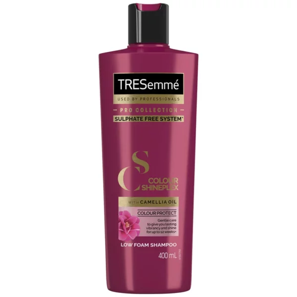 شامپو بدون سولفات TRESemme مدل Colour Shineplex حجم ۴۰۰ میل