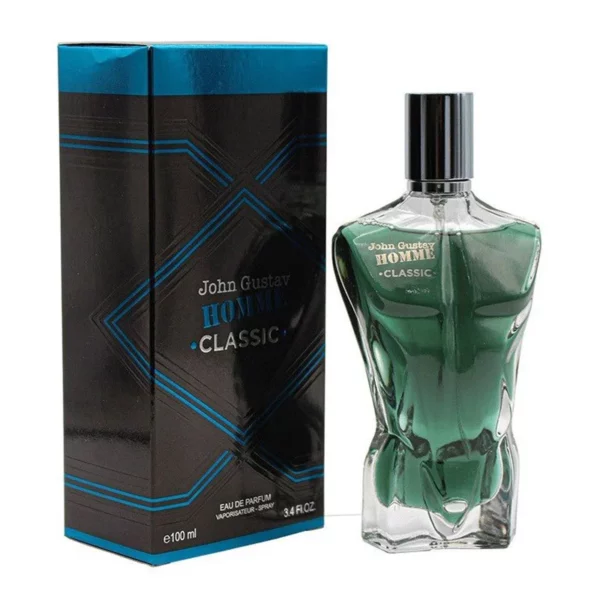 عطر مردانه فراگرنس ورد John Gustay Homme CLASSIC حجم ۱۰۰ میل “ژان پل گوتیه کلاسیک مردانه”