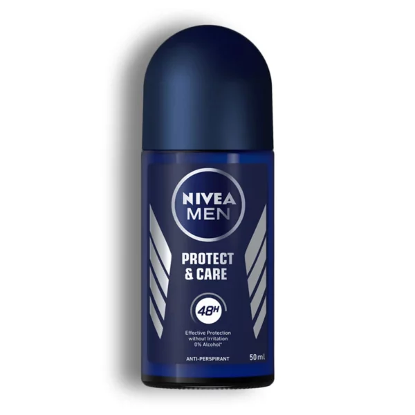 رول ضد تعریق مردانه نیوا مدل Protect & Care حجم 50 میلی لیتر NIVEA