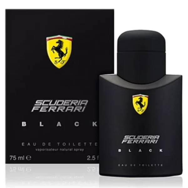 عطر ادکلن فراری اسکودریا فراری بلک-مشکی | Ferrari / SCUDERIA FERRARI BLACK EDT