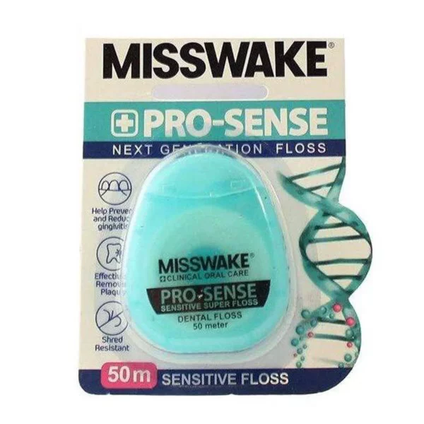 خرید نخ دندان فوق العاده نازک میسویک Misswake مدل Pro-Sense - پخش عمده لوازم آرایشی بهداشتی طنین