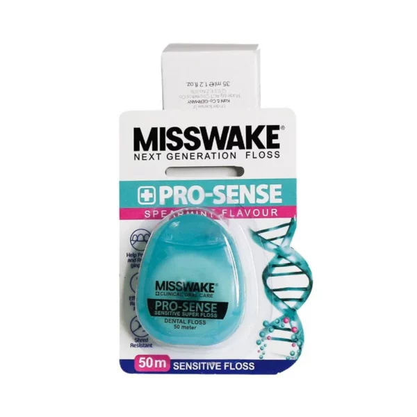 قیمت عمده نخ دندان فوق العاده نازک میسویک Misswake مدل Pro-Sense