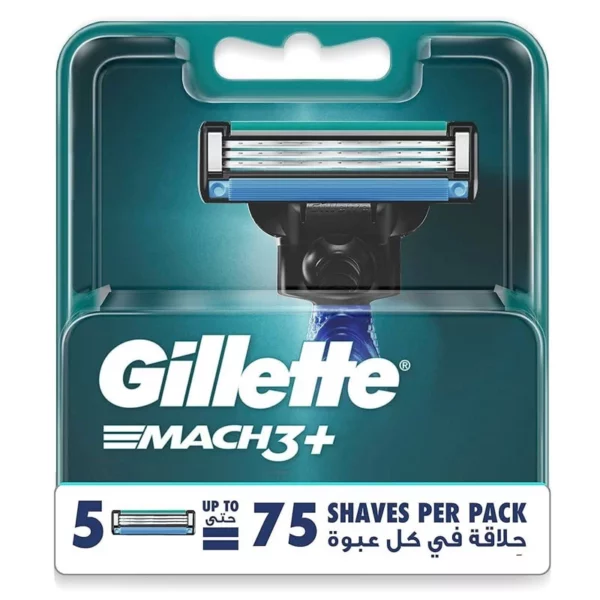 تیغ یدک ژیلت مدل Mach 3 بسته 3 عددی Gillette Mach 3 Blades Pack of 3