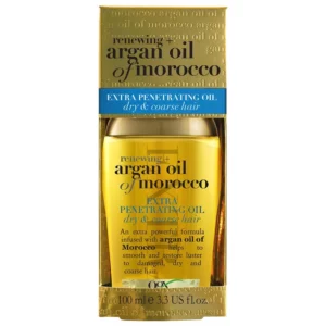 روغن آرگان آمریکایی او جی ایکس مراکشی انواع موها ogx argan oil of morocco PENETRATING OIL