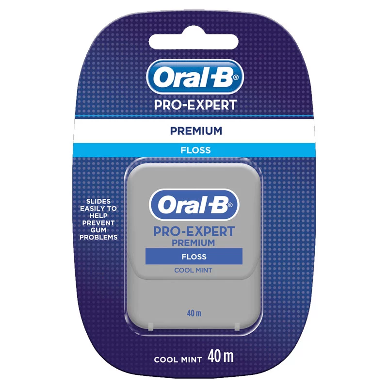 نخ دندان اورال بی پرو اکسپرت پرمیوم Oral B Pro Expert متراژ 40 متر