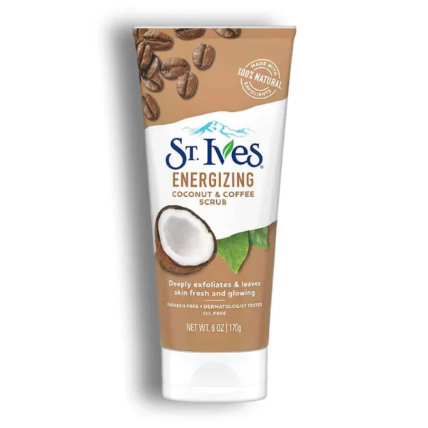 اسکراب قهوه و نارگیل سنت ایوز ST.Ives Coconut & Coffee Scrub