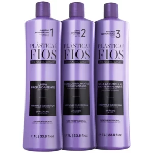 کراتین فیوس پلاستیکا برزیل Cadiveu حجم ۱۰۰۰ میل (اصل) ا Cadiveu Plastica Dos Fios Keratin Kit