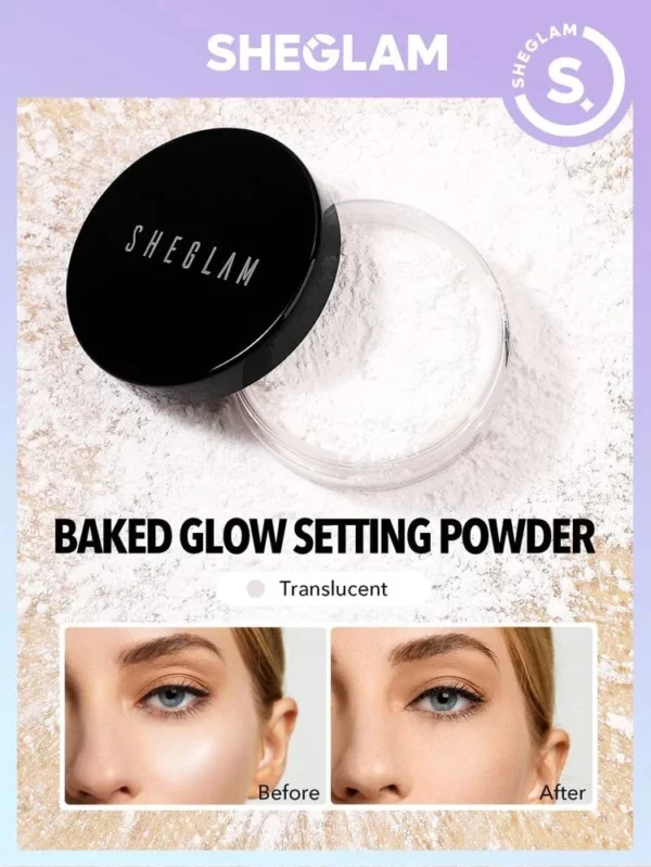 پودر فیکس Baked Glow شیگلم (Translucent)