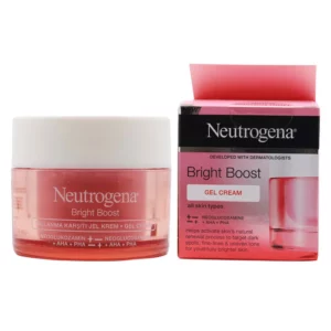 ژل کرم روز آبرسان و روشن کننده برایت بوست نیتروژنا | Neutrogena bright boost day gel cream