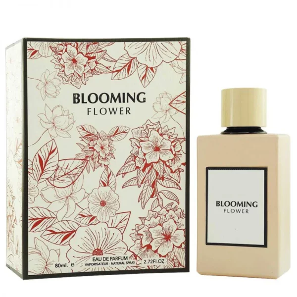 عطر و ادکلن زنانه فرگرانس ورد گوچی بلوم (بلومینگ فلاور) Fragrance World Blooming Flower حجم 80 میل