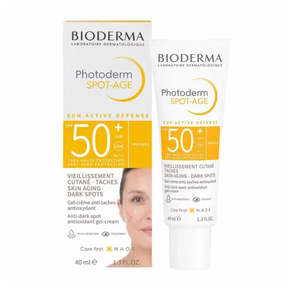 کرم ضد آفتاب و ضدلک بایودرما مدل Photoderm Spot Age