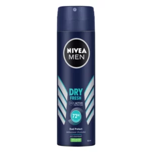 اسپری ضد تعریق درای فرش 72ساعت نیوا|nivea men dry fresh 72h dual protect 150ml