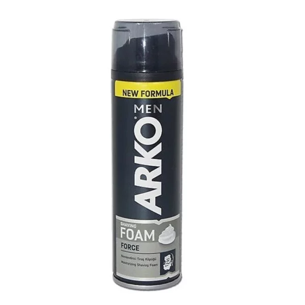 فوم اصلاح آرکو مدل Arko Shaving Foam Force حجم 200 میلی لیتر