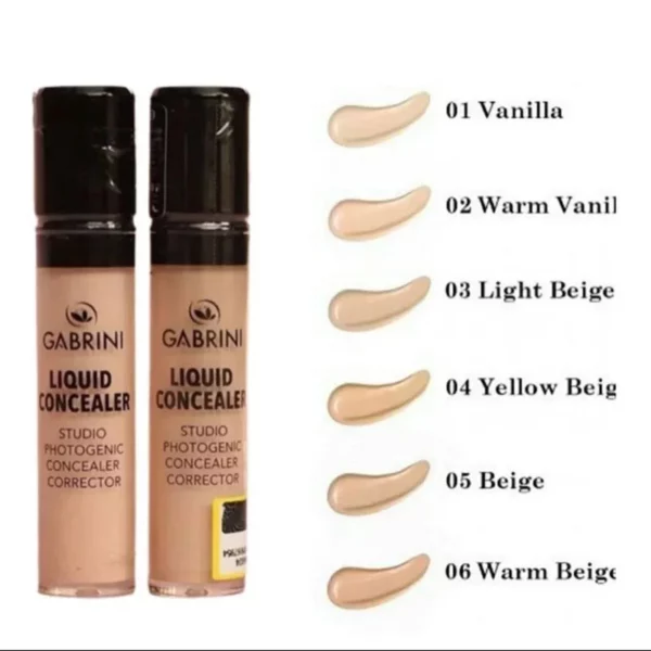 خرید کانسیلر مایع گابرینی مدل Liquid Concealer