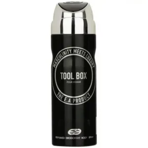 اسپری خوشبو کننده بدن مردانه عماد آرا مدل Tool Box حجم 200 میلی لیتر